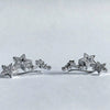 Copper Geometric Star Earrings Fresh Simple Fashion Trend Ear Jewelry