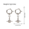 Copper Handmade Star Shape Planet Pendant Fashion Earrings For Women
