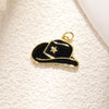 Copper Hat Boots Pendant With Dripping Oil Design And Vacuum Plating In 18K Gold Color
