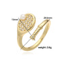 Copper Inlaid Pearl Badminton Table Tennis Racket Style Necklace Set For Women