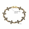 Copper Inlaid Zircon Snake Leopard Star Shaped Heart Geometric Personalized Hiphop Dripping Oil Bracelet For Women