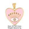 Copper Inlaid Zircon Totem Jewelry Accessories With Electroplating Earrings Necklace Bracelet Anklet Keychain