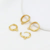 Copper Jewelry Accessories Electroplated Original Design Ring Earrings