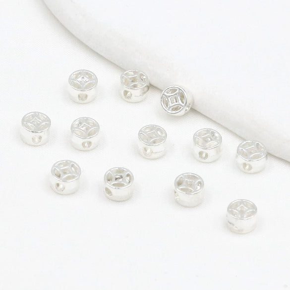 Copper Jewelry Accessories Electroplated Woven Tassel Bead Bracelet Necklace Diy Handmade