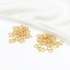 Copper Jewelry Accessories 18K Goldplated Handmade Versatile Bracelet Necklace Ending Connector With Buckle