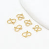 Copper Jewelry Accessories 18K Goldplated Handmade Versatile Bracelet Necklace Ending Connector With Buckle