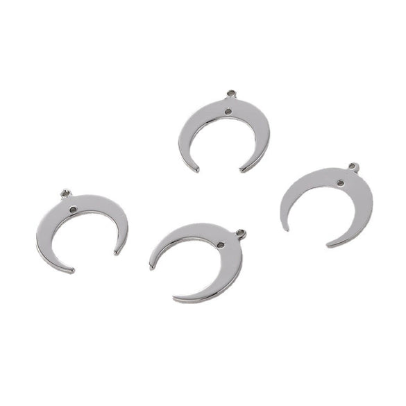 Copper Jewelry Accessories With Electroplated Gold And Moon Design