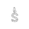 Copper Jewelry Accessories With Goldplated Electroplating Micro Inlaid Zircon And Letter Design