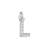 Copper Jewelry Accessories With Goldplated Electroplating Micro Inlaid Zircon And Letter Design