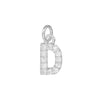 Copper Jewelry Accessories With Goldplated Electroplating Micro Inlaid Zircon And Letter Design