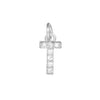 Copper Jewelry Accessories With Goldplated Electroplating Micro Inlaid Zircon And Letter Design