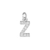 Copper Jewelry Accessories With Goldplated Electroplating Micro Inlaid Zircon And Letter Design