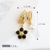 Copper Jewelry Diy Accessories Inlaid Zircon Tassel Spacer Beads Crystal Necklace Bracelet Electroplated Minimalist Plants Flowers Style