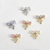 Copper Jewelry Electroplated Butterfly Flower Pendant Bracelet Necklace Earrings Accessories