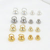 Copper Jewelry Electroplating Versatile Colorretaining Pearl Cap Closing Button For Bracelet Necklace Connection