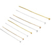 Copper Jewelry Making Materials For Handmade Headwear Hairpin Accessories Earrings Necklace With Electroplating Process And Round Ball Needle Style