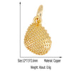 Copper Jewelry Set With Starfish Shell Pendant Electroplated Totem Pattern For Women