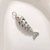 Copper 14K Goldplated Animal Koi Fish Jewelry Pendant For Bracelet Earrings Necklace Diy