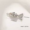 Copper 14K Goldplated Animal Koi Fish Jewelry Pendant For Bracelet Earrings Necklace Diy