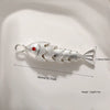 Copper 14K Goldplated Animal Koi Fish Jewelry Pendant For Bracelet Earrings Necklace Diy