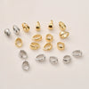 Copper 14K True Gold Plated Melon Buckle Pendant Necklace Bracelet Accessories