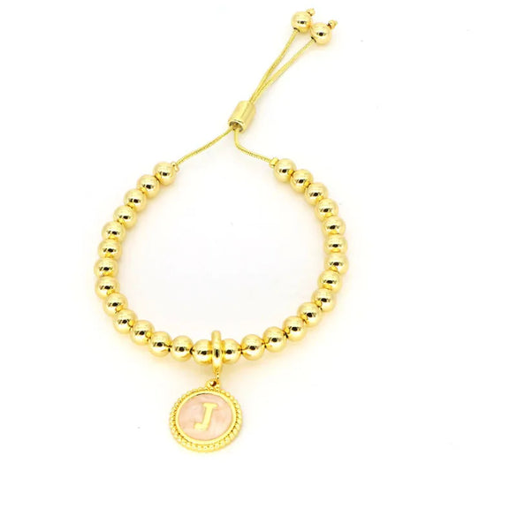 Copper Letter Bracelets