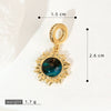 Copper Microinlaid Fantasy Planet Star Sun Moon Constellation Heart Shape Animal Zodiac Electroplated Necklace Pendant