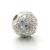 Copper Microinlaid Spherical Beads Bracelet Electroplated Beaded Jewelry
