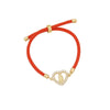 Copper Microinlaid Zircon Personality Bracelet For Women