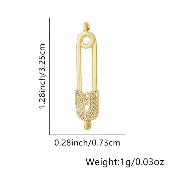 Copper Micropaved Zircon Colorful Sixpointed Sunflower Geometric Fashion Diy Jewelry Connection Material
