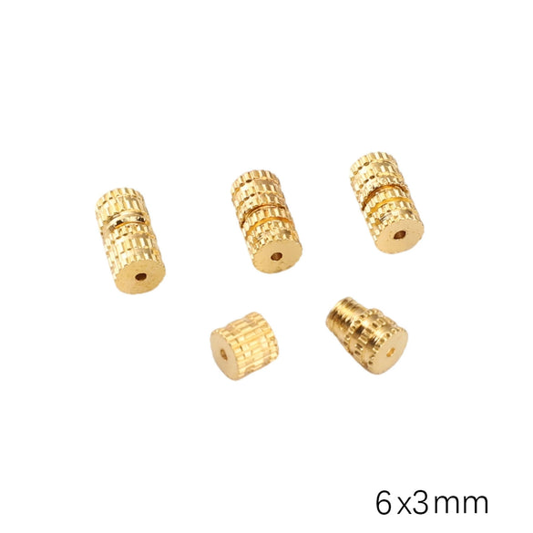 Copper Nut Screw Capsule Connection Buckle Jewelry Accessories For Diy Handmade Bracelets And Necklaces