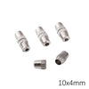 Copper Nut Screw Capsule Connection Buckle Jewelry Accessories For Diy Handmade Bracelets And Necklaces