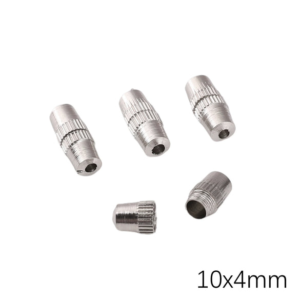 Copper Nut Screw Capsule Connection Buckle Jewelry Accessories For Diy Handmade Bracelets And Necklaces