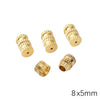 Copper Nut Screw Capsule Connection Buckle Jewelry Accessories For Diy Handmade Bracelets And Necklaces
