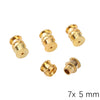 Copper Nut Screw Capsule Connection Buckle Jewelry Accessories For Diy Handmade Bracelets And Necklaces