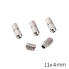 Copper Nut Screw Capsule Connection Buckle Jewelry Accessories For Diy Handmade Bracelets And Necklaces