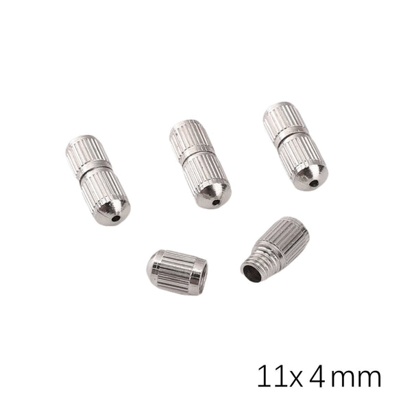 Copper Nut Screw Capsule Connection Buckle Jewelry Accessories For Diy Handmade Bracelets And Necklaces