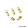 Copper Nut Screw Capsule Connection Buckle Jewelry Accessories For Diy Handmade Bracelets And Necklaces