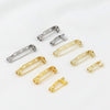 Copper Rotating Hole Pin Electroplated Brooch Holder Diy Corsage Pin Accessories