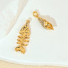 Copper Seashell Conch Crab Minimalist Animal Style Electroplated Women's Jewelry Pendant