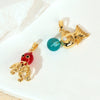 Copper Seashell Conch Crab Minimalist Animal Style Electroplated Women's Jewelry Pendant