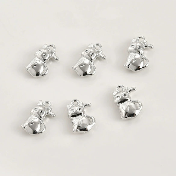 Copper Small Animal Pendant Electroplated Diy Handmade Jewelry Accessories