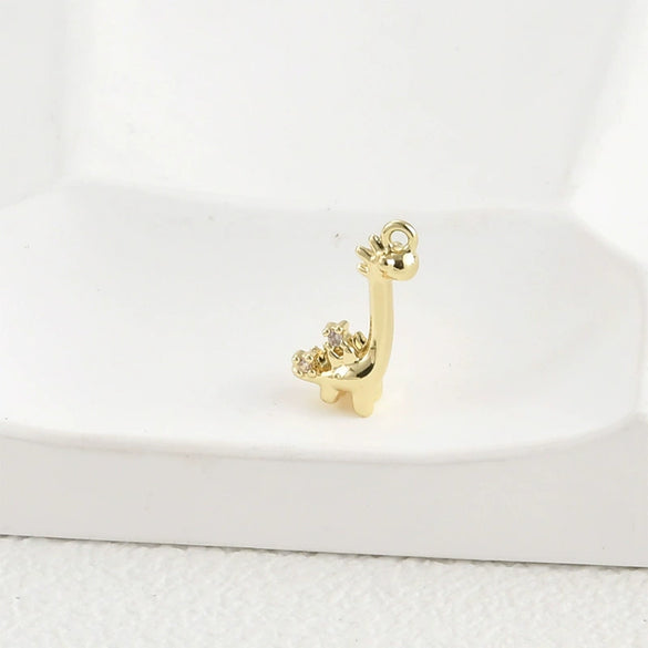 Copper Small Animal Pendant Electroplated Diy Handmade Jewelry Accessories