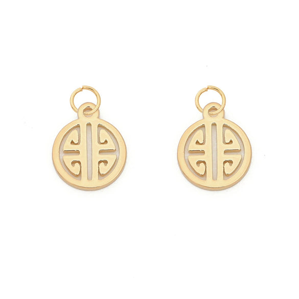 Copper Stone Small Pendant Jewelry Material For Diy Bracelet Necklace Handmade