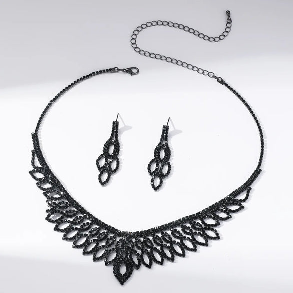 Copper Sunflower Jewelry Set