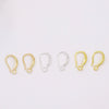 Copper Ushaped Ear Hooks 18K Gold Plated Handmade Diy Earrings Semifinished Material