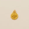 Copper Ushaped Zircon Pendant Electroplated Necklace With Cowboy Boots And Cowboy Hat Design