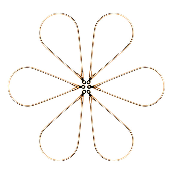 Copper Water Drop Diy Handmade Jewelry Accessories With Baking Paint Design