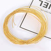 Copper Wire Diy Handmade Ear Jewelry Accessories With 18K Goldfilled Twist Wire And Electroplating Treatment Natural Style