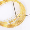 Copper Wire Jewelry Material For Diy Handmade Bracelet And Ear Jewelry 18K Goldfilled With Electroplating Treatment Natural Style